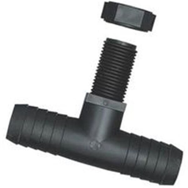 Green Leaf Green Leaf Inc Tee Poly 1/2 Barb X 11/16M Un NTT 12 P 2PK 3567559 - main